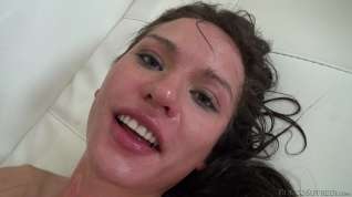 Online film Brunette does blowjob and her globes is screwed rough