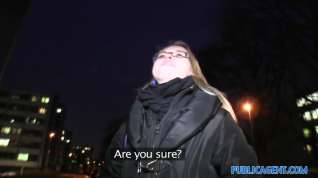 Online film PublicAgent: Blonde college girl fucks me at her student apartment
