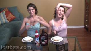 Online film Ashley and Kala PieEating Contest