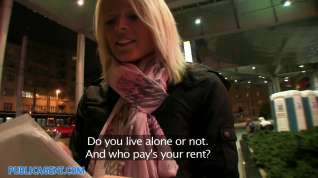 Online film PublicAgent: Cute Blonde wins More than she Wanted