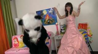 Online film Youthful fairy revived toy panda and engulf