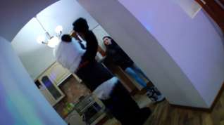 Online film Fuckfest at a party with a teddy panda