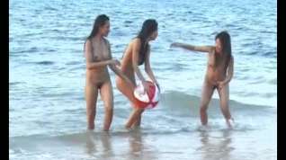 Online film YoungAsianBunnies: asian beach hotties