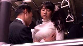 Online film Japanese whore fucked and facialized in a bus