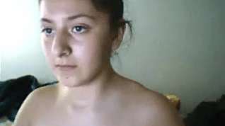 Online film Fat cam girl shows her big natural breasts on cam