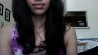 Online film Beautiful Arabian teen shows her yummy pussy on webcam