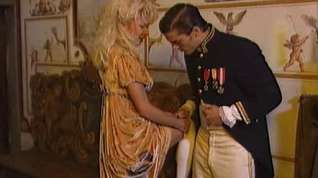 Online film Napoleon themed vintage European porn movie