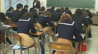Online film Public sex with hot Asian schoolgirls during an exam