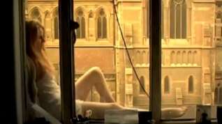 Online film Redhead Cutie Masturbation In Window,By Blondelover.