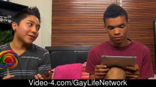 Online film Brycen Russell, Conner Bradley And Robbie Anthony - Invited For A Twink Threeway