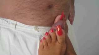 Online film Lady Barbara - Footjob