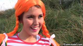 Online film Redhead Pippi screwed by a massive pecker