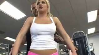 Online film Angel Acquires Screwed at The Gym