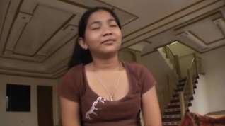 Online film Very shy Filipina screwed on webcam for the 1st time