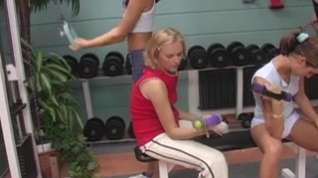 Online film One Guy Fucking 5 Hot Angels in Gym