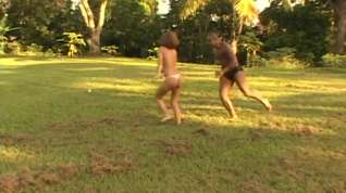 Online film Breasty latin chick playing in a field has wild carnal sex