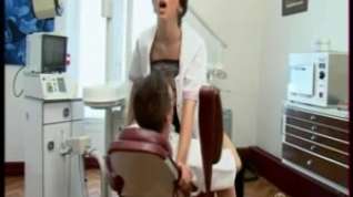 Online film Kinky dentist rides patient's rod in sex euro movie 