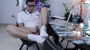 Online film Nerdy Gets Horny While Doing Homework