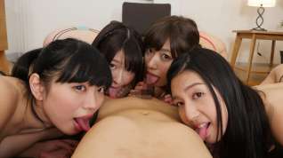 Free online porn All 4 of Them Are Always Going Wild! - FFFFM Asian Group Sex